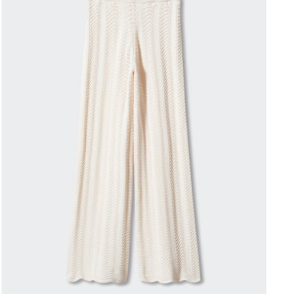 ***NWT***. RIPPLE STITCH KNIT SUMMER TROUSERS PANTS S-4/6 - Picture 8 of 8